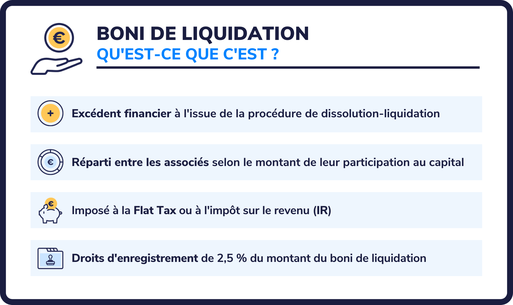 Boni de liquidation : tout savoir